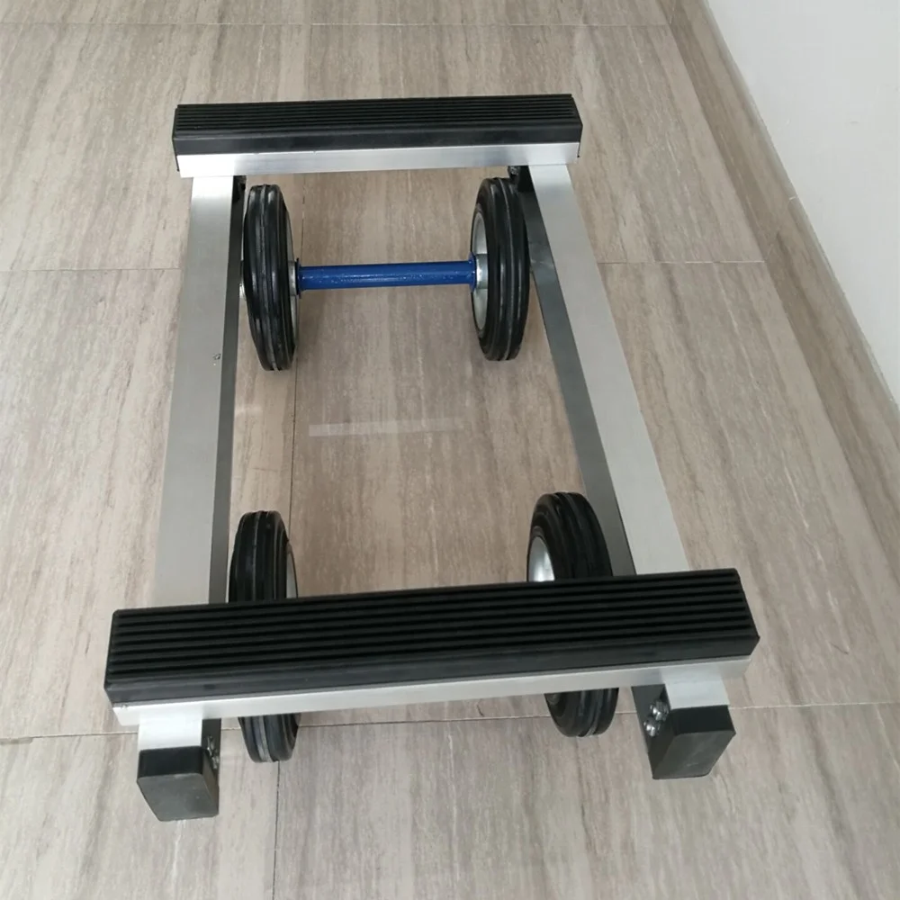Hot sale 4 Wheel Moving Heavy Duty wood furniture dolly wood aluminum piano dolly moving wheel dolly