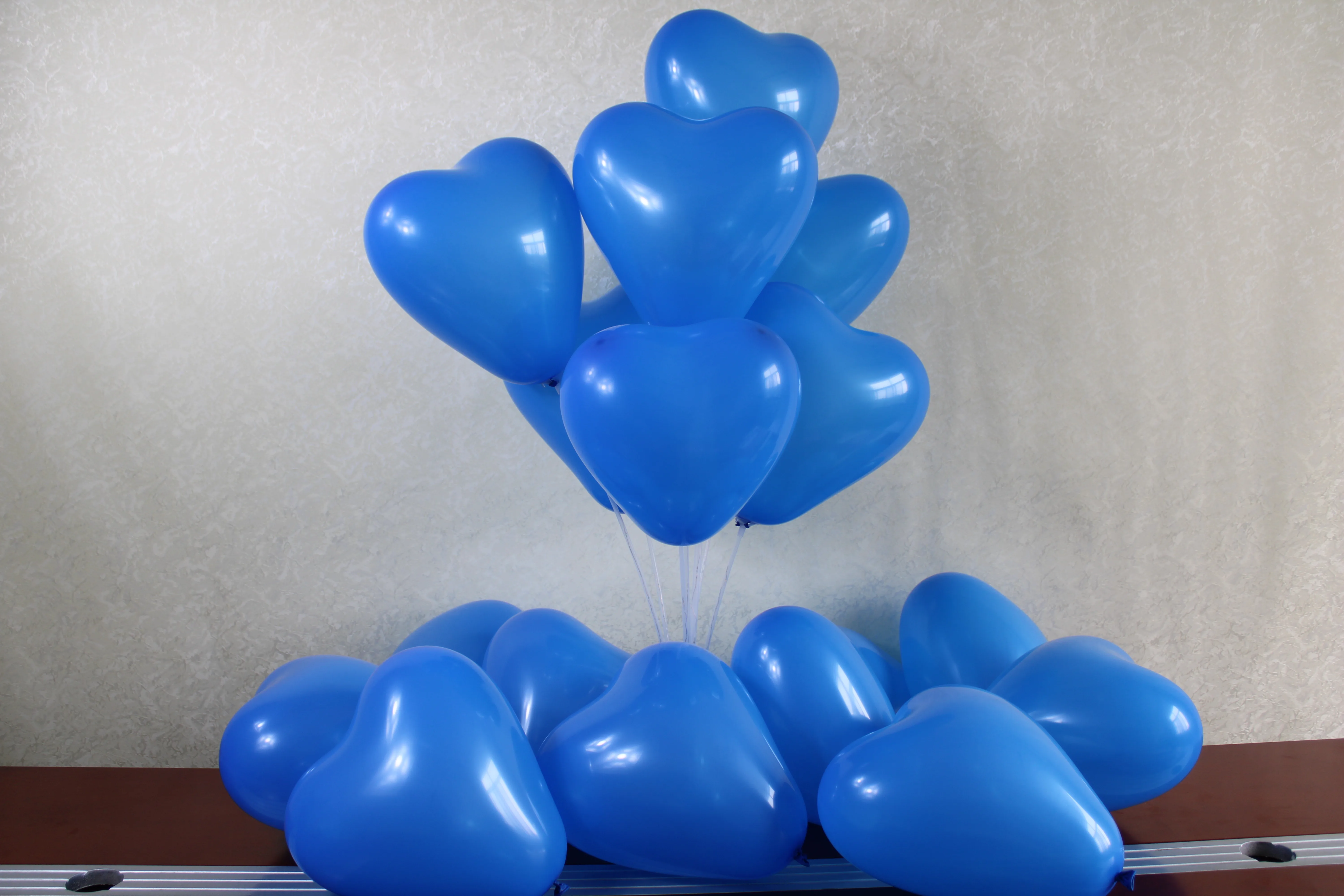 haolin 10inch 2.2g standard/metallic/macaron heart latex balloons