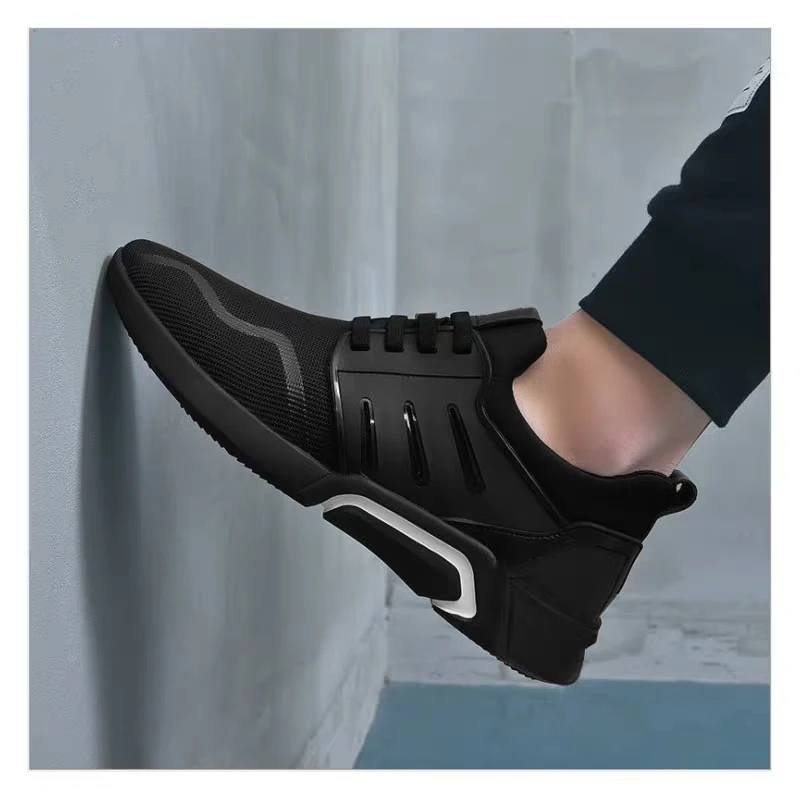 Новая летняя мужская повседневная обувь, модная спортивная дышащая обувь для бега