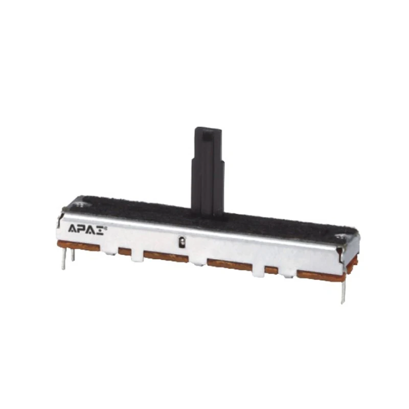 Потенциометр с центральным обнаружением r09 100k, прозрачный потенциометр, ручка света