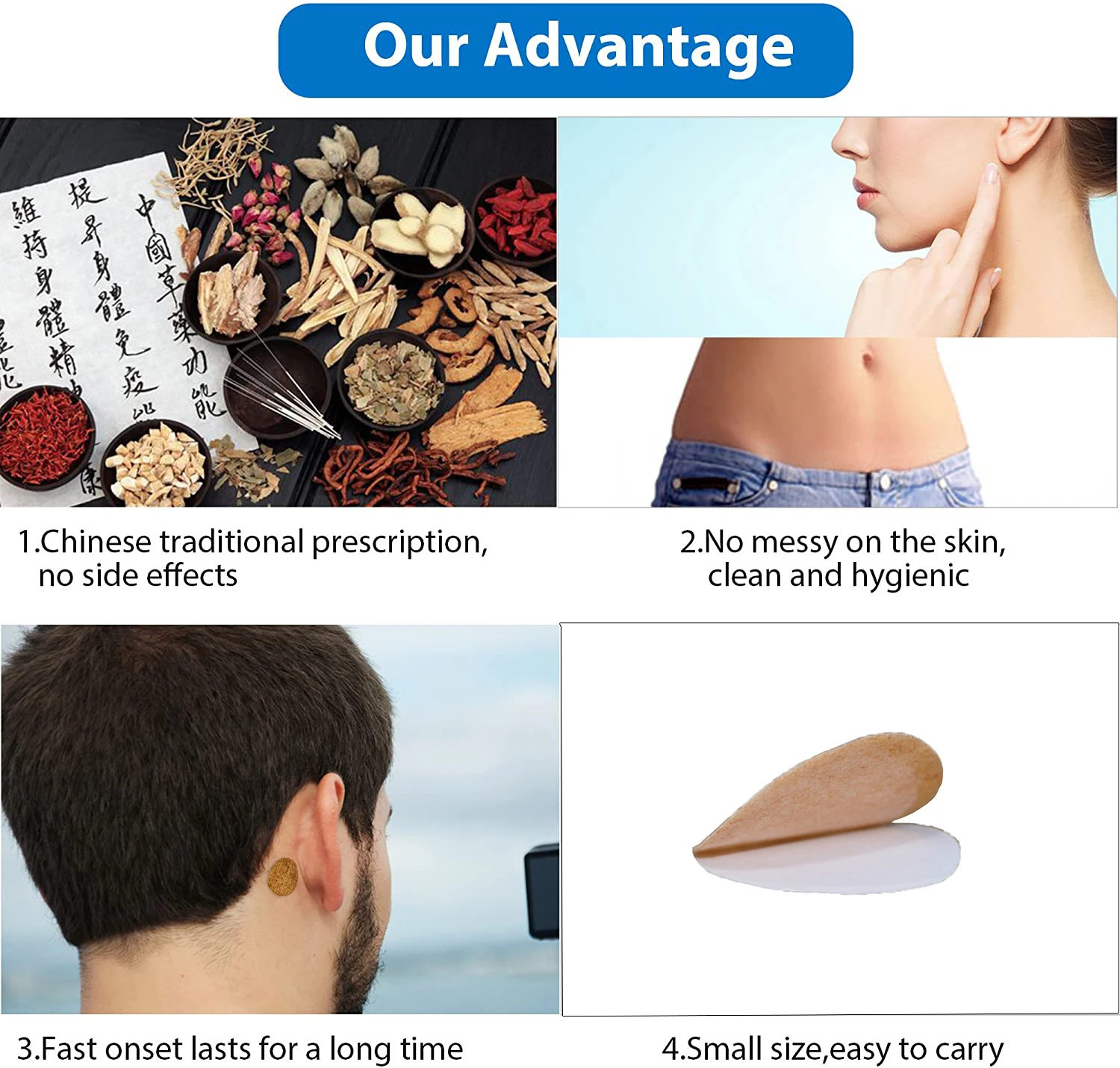Wholesale Motion Sickness Plasters Healthcare Relief Carsickness Pads