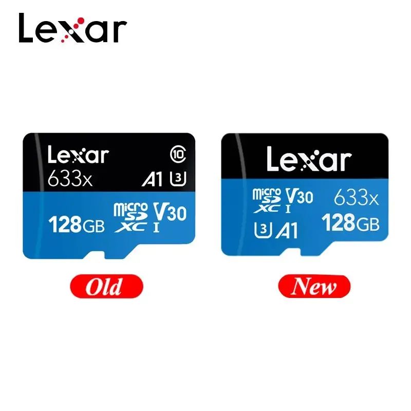 
Hot Sale Lexar 633x Memory Card 32gb 128gb 256gb 512gb 64gb Micro Sd Card Up To 95m/s C10 U3 U1 For Phone 