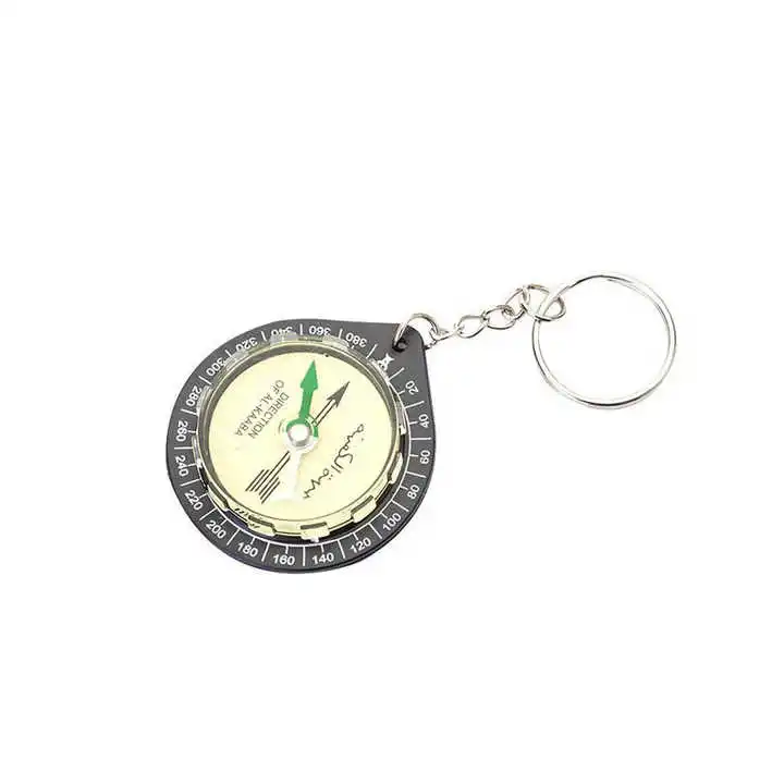 Professional manufacturers supply M35K compass keychain, outdoor compass, Muslim compass