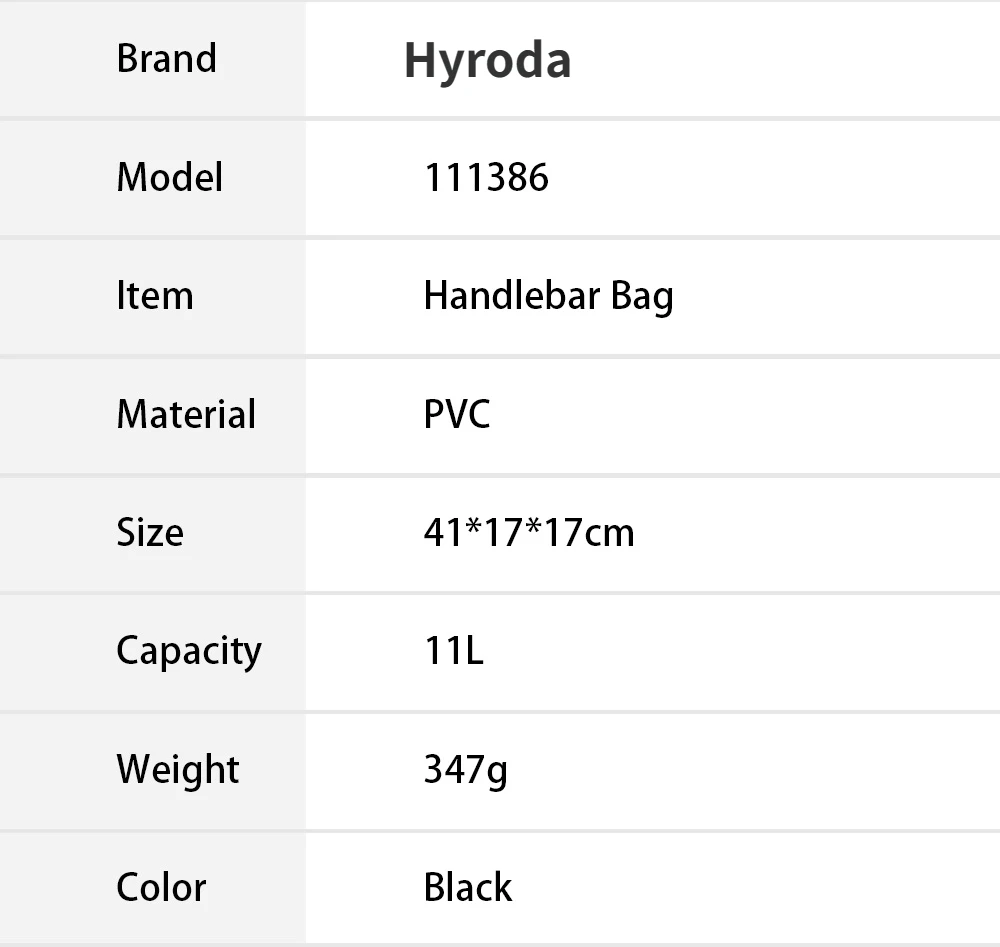 Factory 11L waterproof Adjustable Cycling Bicycle Mountain Road Waterproof Handlebar Bag Bike Front Frame Roll top Bags