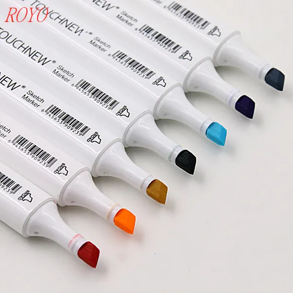 New Professional  Rich Pigment liquid chalk markers Alcohol Based Graffiti Twin Art Marker Dual-tip Sketch Marker pen