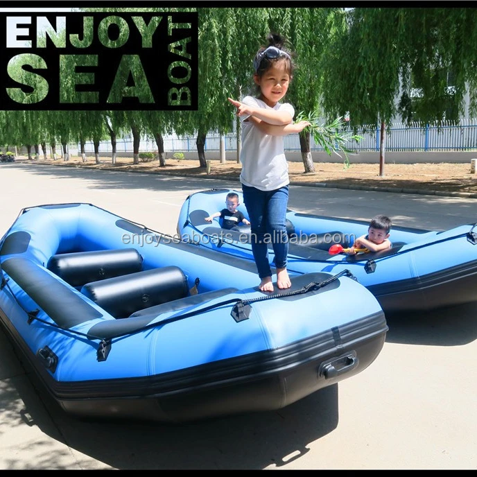 Dark grey 6 persons river raft inflatable rafting boat AR-440 for sale