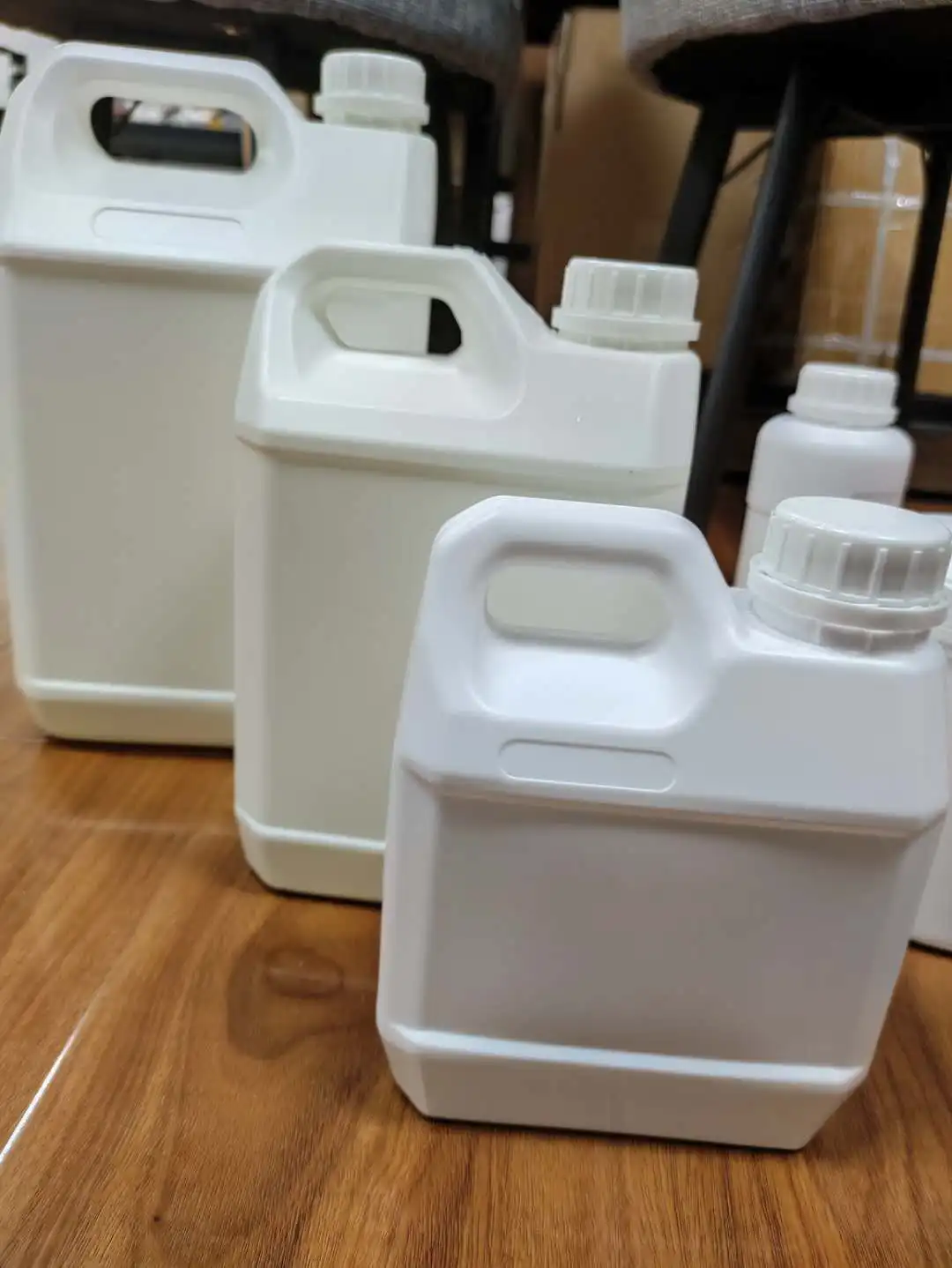 High quality food grade  White square plastic bucket 1L/2.5L/6L