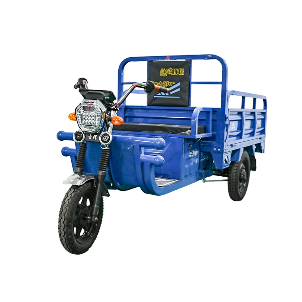 CE China Made High Quality Cargo Bike Electric Truck Three Wheel Electric Motorcycle for Sale