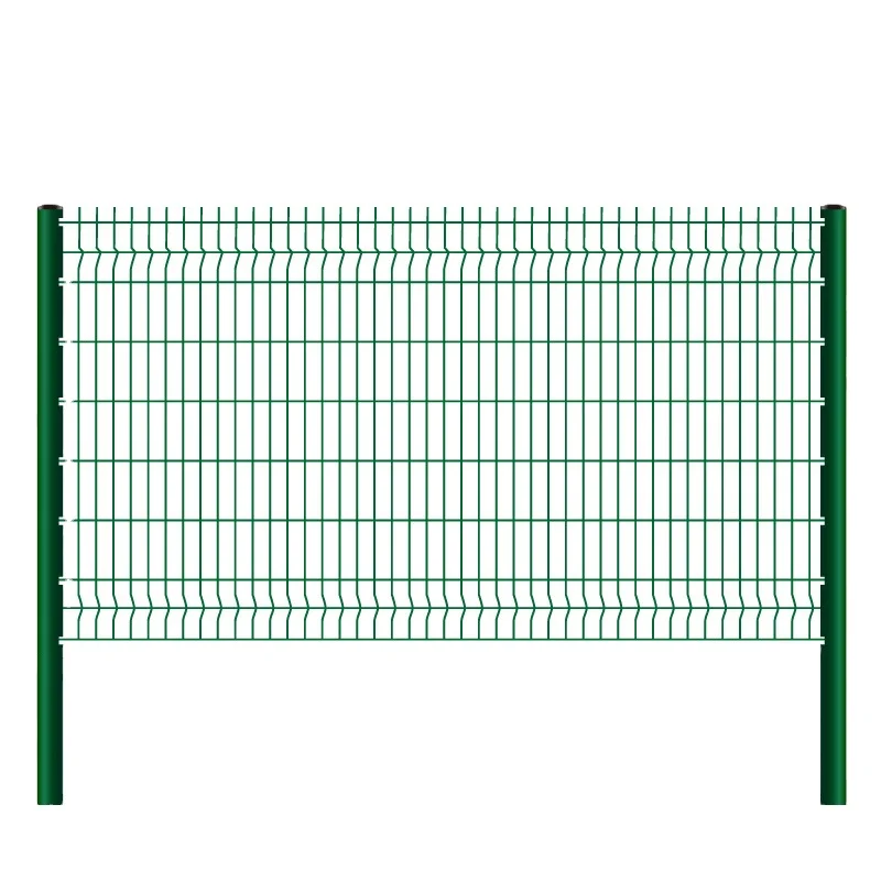 factory price direct selling peach pillar guardrail 3D steel wire mesh fence/decorative garden guardrail 3d panel fence