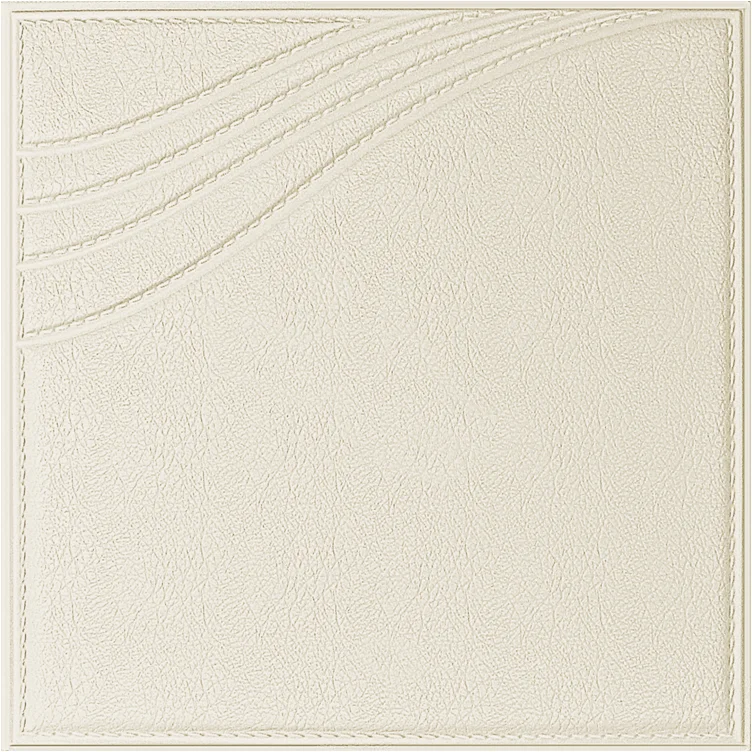 Professional  factory supply DIY colors 40*40cm modern leather wall panel 3d pvc