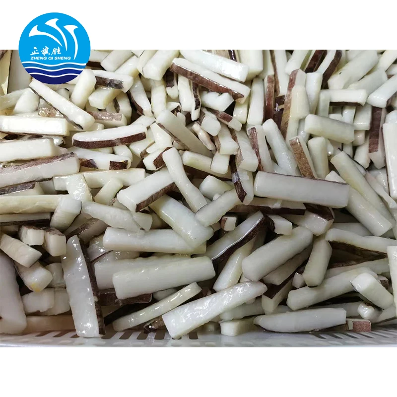 Proper Price Top Quality Frozen Cut Poulp Indian Ocean Squid Cube Seafood