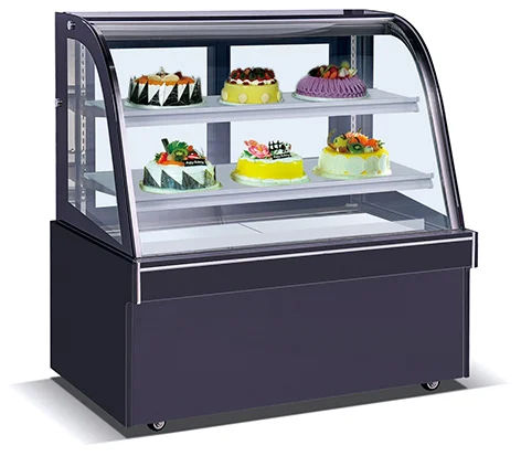 Cake cabinet  bakery display showcase vitrinas de Refrigeration Equipment cake chiller Showcase Glass display fridge