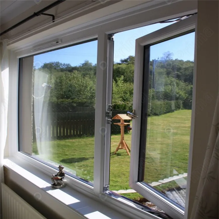 Prima Waterproof Residential Window Double Tempered Glass Thermal Break Aluminum Sliding System Windows