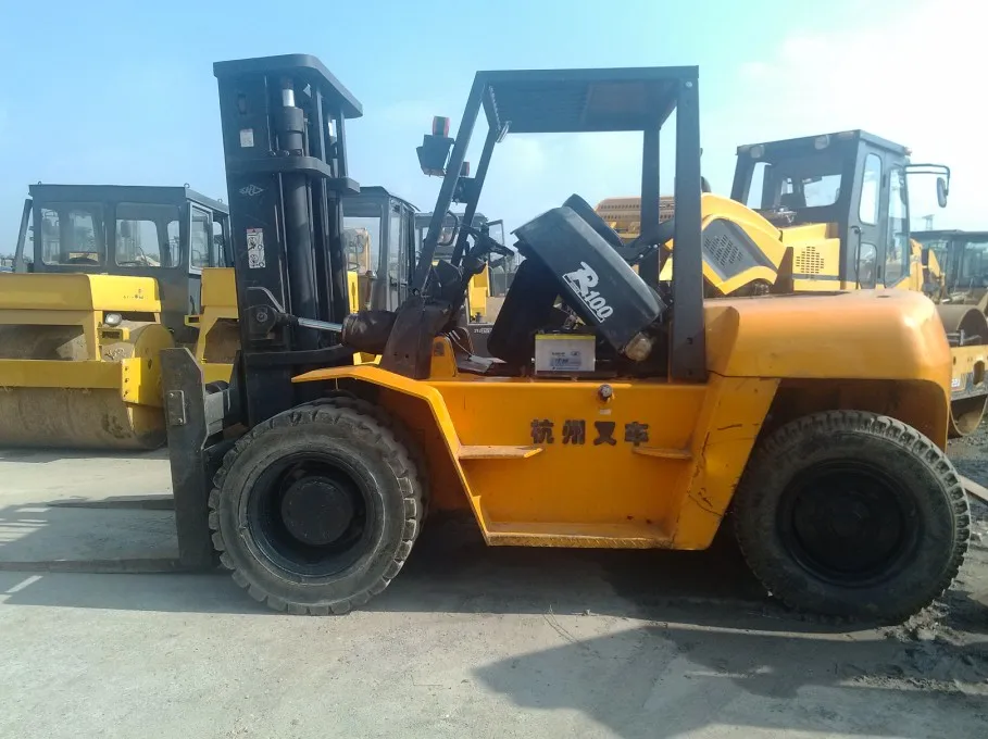 hot sale CPCD 100  Diesel Forklift  Used  10t Forklift good quality
