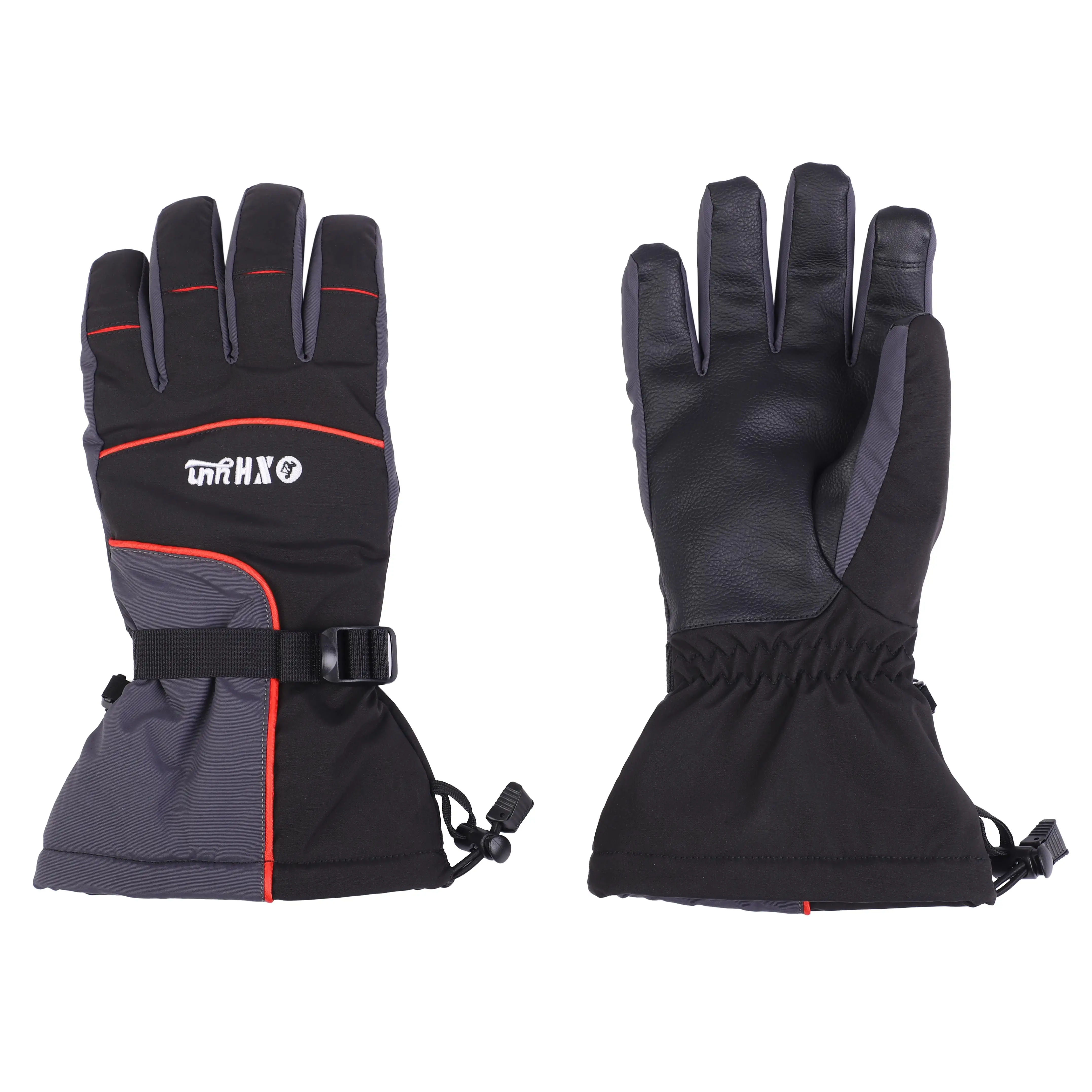 New models Anti slip wear-resistant windproof  waterproof keep warm screen touch winter ski mitten gloves