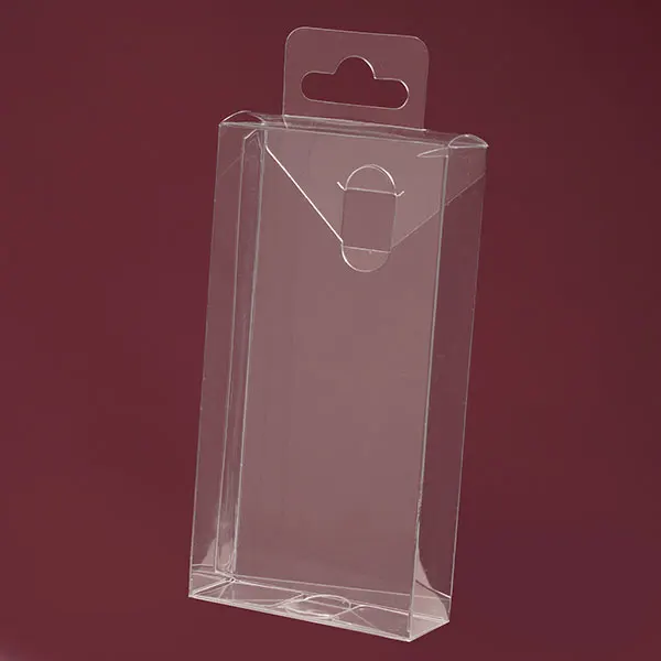 Wholesale Low MOQ Clear Plastic PVC Packaging Boxes High Quality Transparent PET Plastic Retail Packaging Box for Business