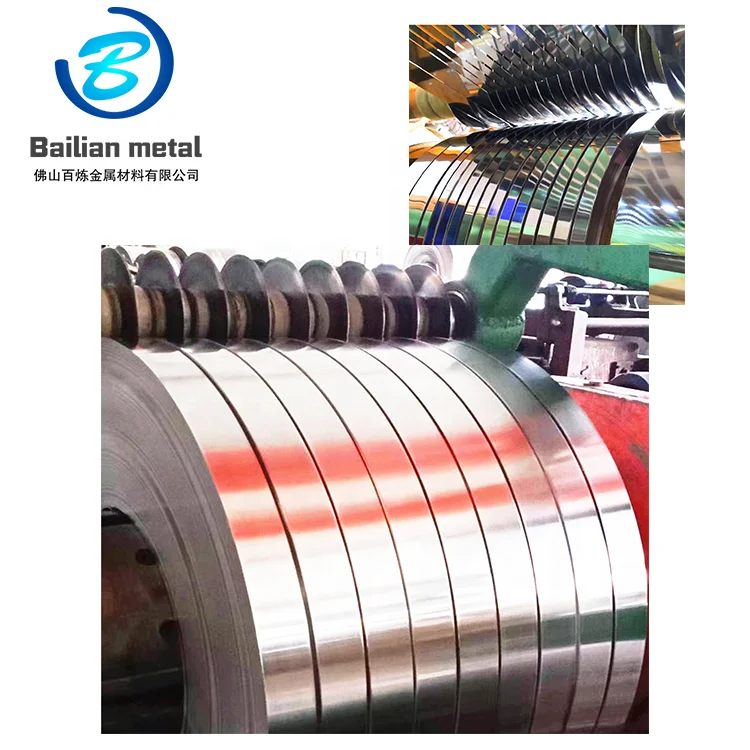 Hot Sale & High Quality putty knife steel strips 0.4/0.5mm Thick 201 Stainless Steel Strips