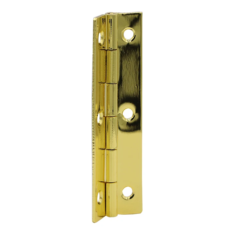 Wholesale custom 180 degree angle butt square brass hinges for wooden jewelry box 6 holes