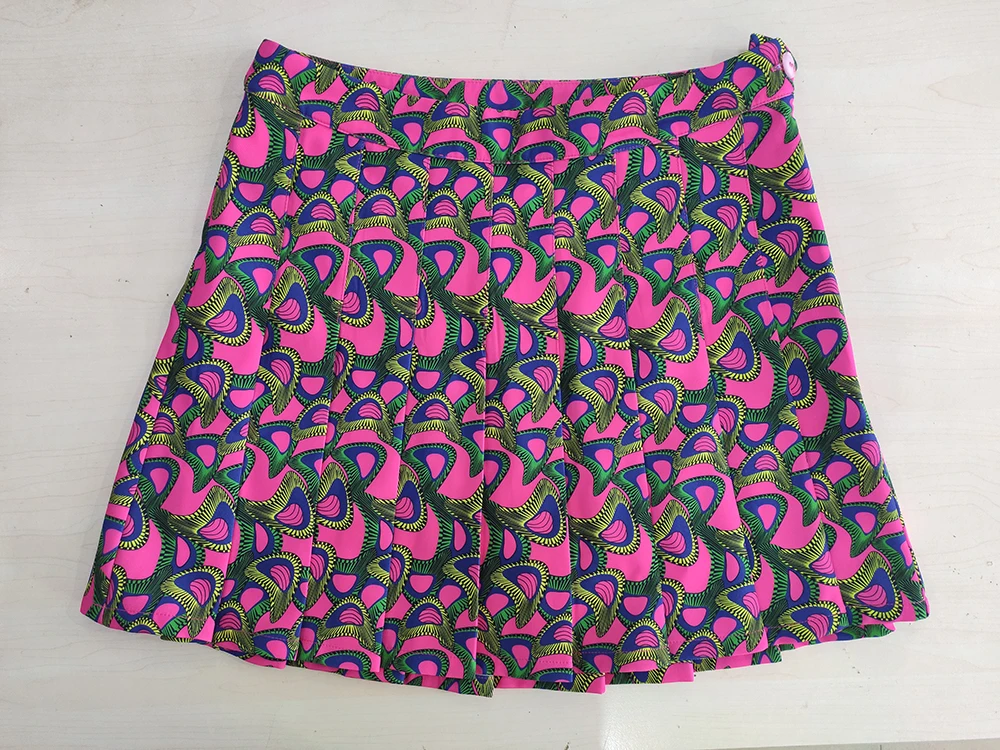 Женская модная симпатичная элегантная плиссированная юбка для тенниса