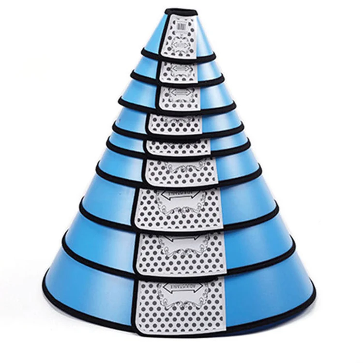 Best Selling Popular Adjustable Plastic Anti Bite Elizabeth Collar Cat Dog Collar