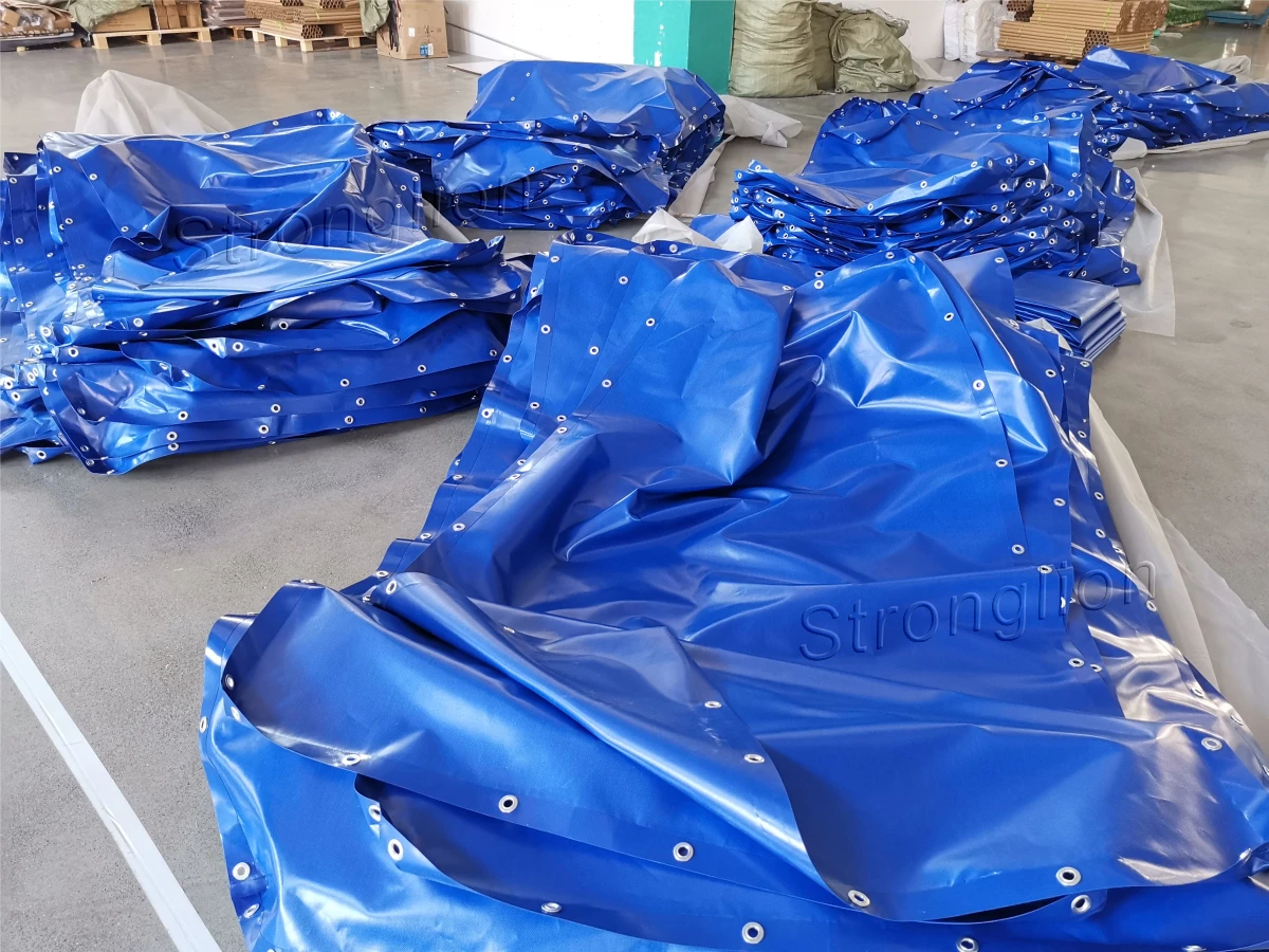 Heavy Duty Tarp Car Trailer Cover Trailer Flat Cover