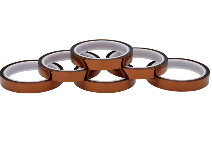 Brown gold finger high-temperature resistant adhesive tape without residue polyimide insulation high-temperature adhesive