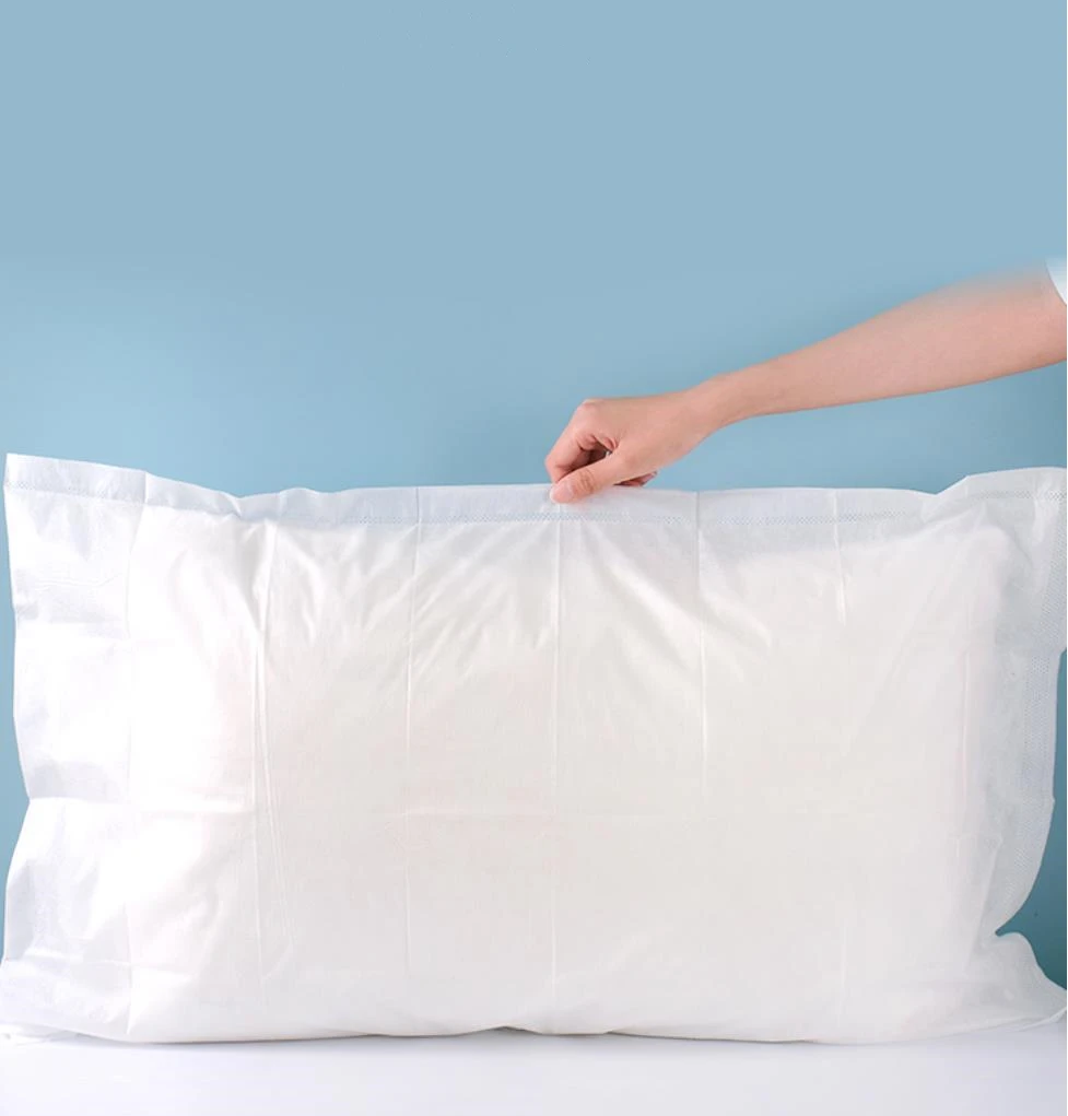 50*80 cm 50pcs/pack Dust Mite Proof Protector  Medical Disposable Pillow Sheet  Non woven case