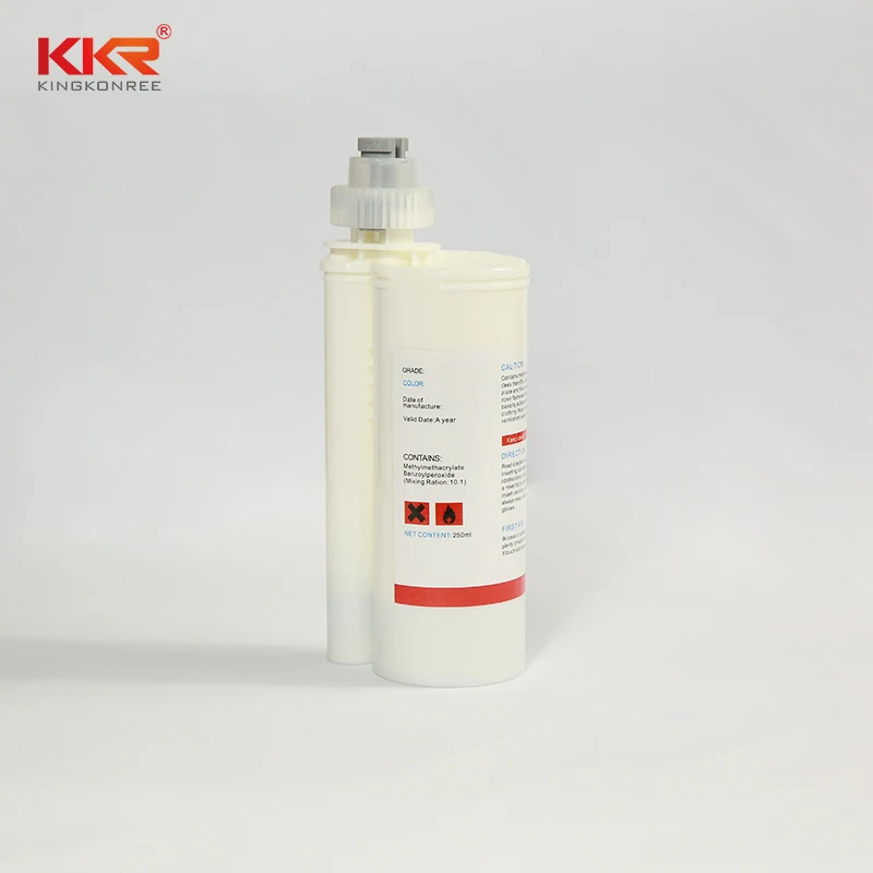 KKR Solid Surface Glue With 250ml Different Colors Match Slab