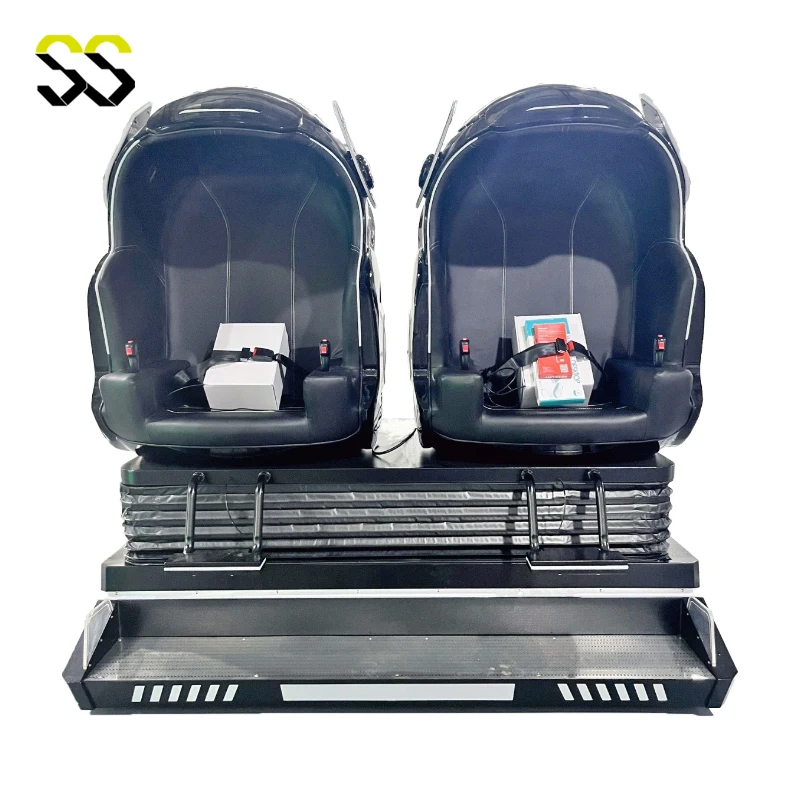 VR Game Zone 9D Simulator Traditional Egg Chair Motion Treadmill for Kids Indoor PC Material for Theme Parks-Available for Sale