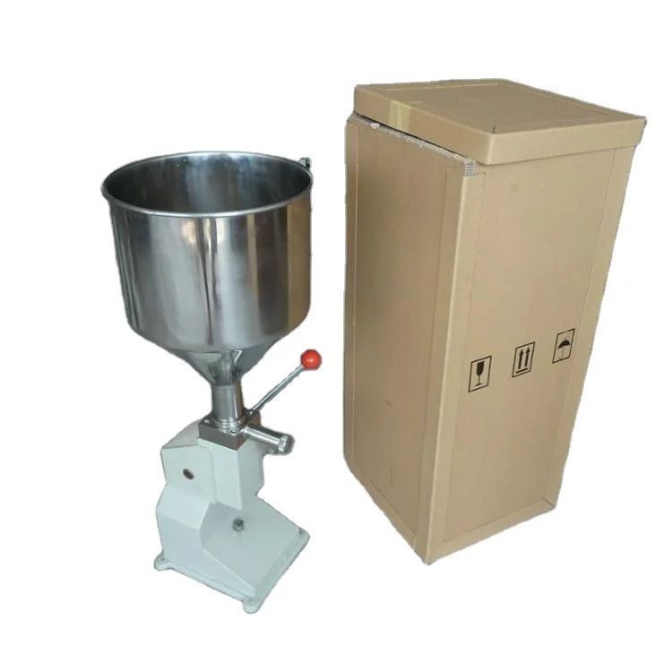 5-50ml manual cream mayonnaise paste sauce filling machine