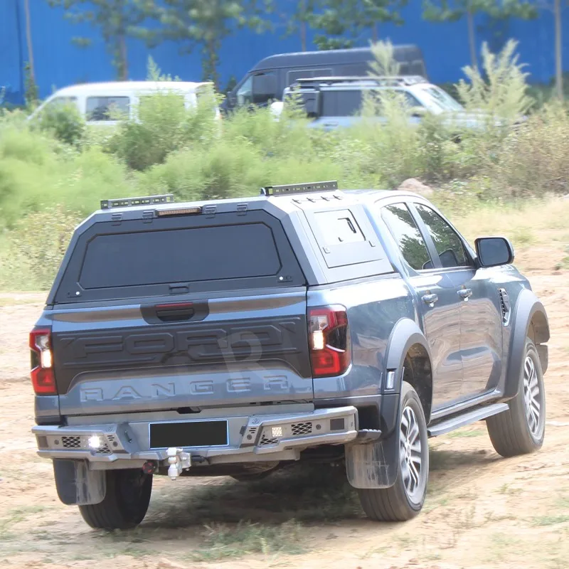 Waterproof 4x4 Steel Hardtop Camper Truck Canopy for Dodge Ram 1500 Navara NP300 Triton D40 D22 Ford F150 Hilux Pickup