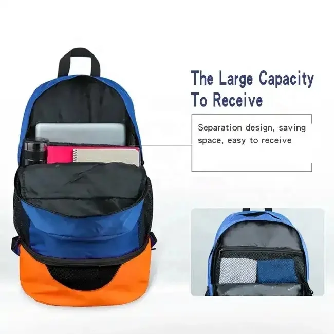 Custom LOGO sport back bag Schoolbags Travel hiking Backpack Basketball Football soccer Backpack sports bags