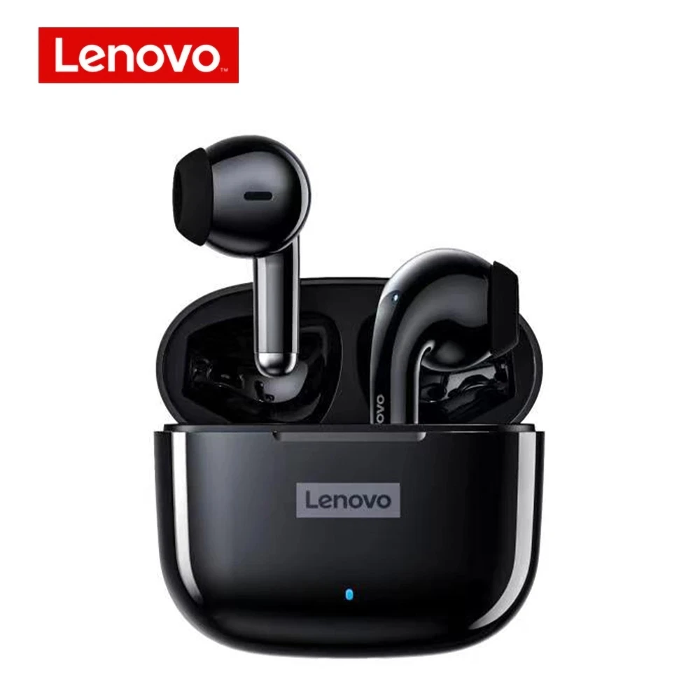New Original Lenovo LP40 Pro TWS Wireless Earphone Headphones Touch Control Dual Stereo Bass Earbuds Sports Headset
