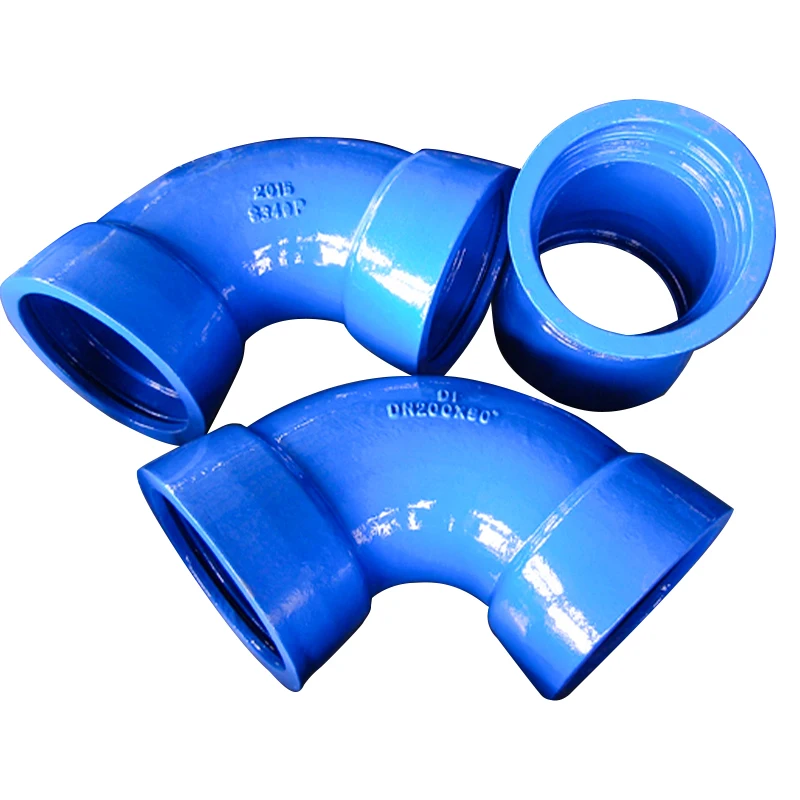 china supplier multi-specification wfhsh ductile iron grooved cast iron flange  pipe fitting