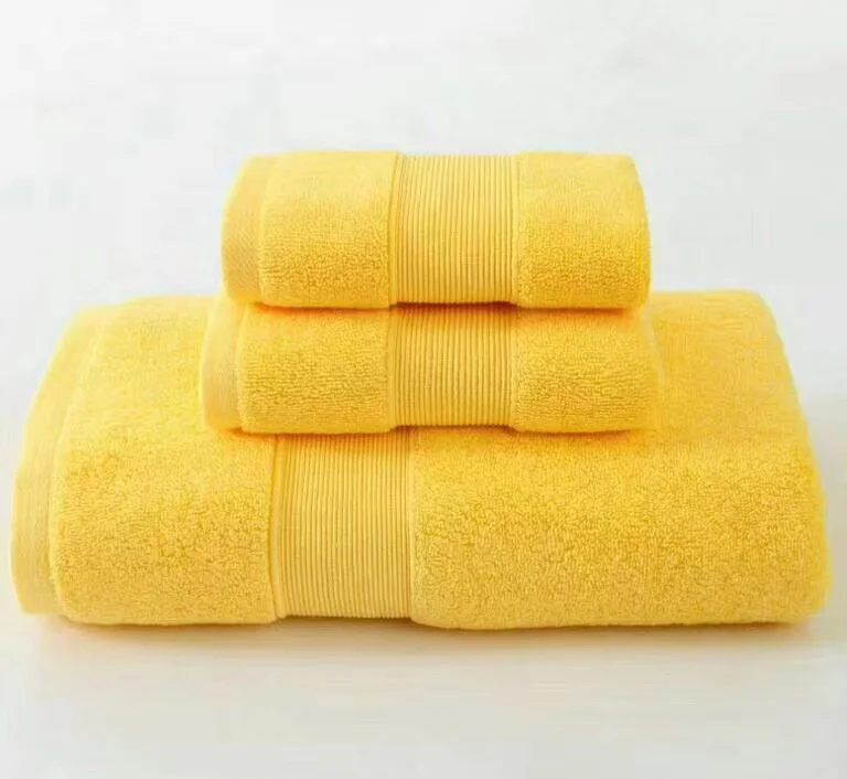 Полотенце в новом стиле хорошо впитывает воду