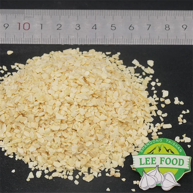 Hot sale Chinese seasoning High Quality Dehydrated Root Removed Dried Garlic Granules Wholesale Price