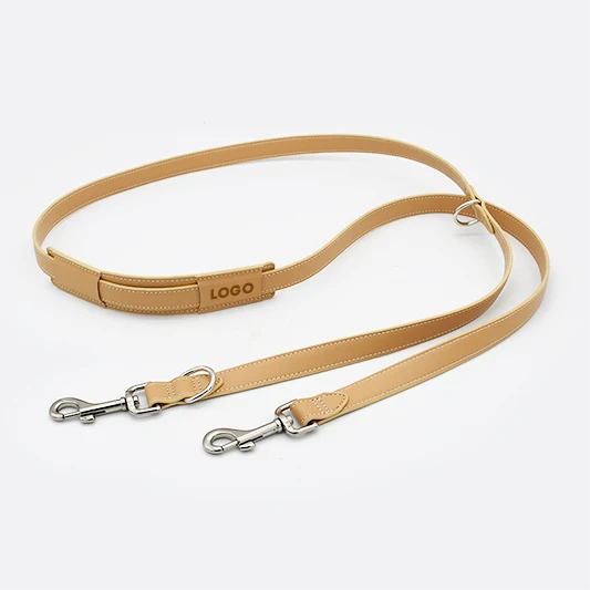 Custom Waterproof Hands Free Dog Leash Running Poop Waste Bag Dispenser Designer Personalized Luxury Pet Traction Accessories