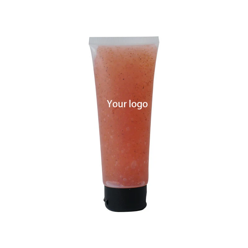 OEM private label gentle deep cleaning exfoliator moisturze skin cherry blossom body scrub