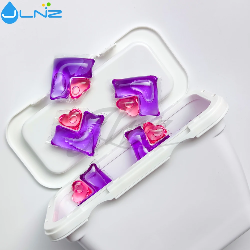 2022 New Products Laundry Pods on Wheels Iron Laundry Beads Detergent Pods Washing Powder Detergent Powder Household Chemicals
