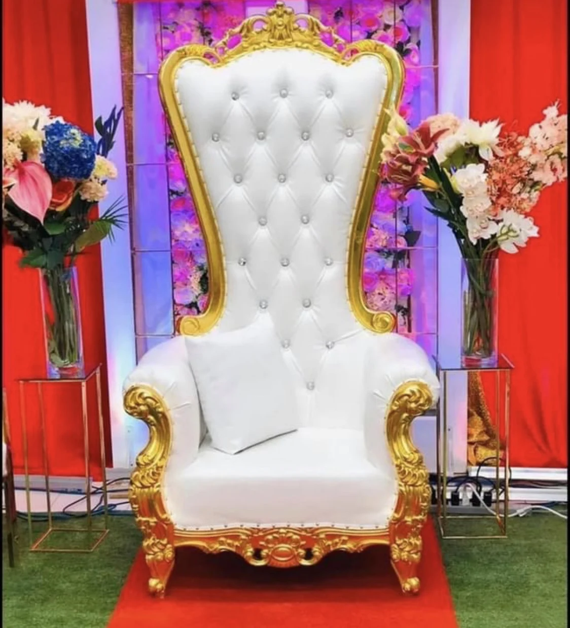 Cheap king Throne Chair Chairs for Wedding Party