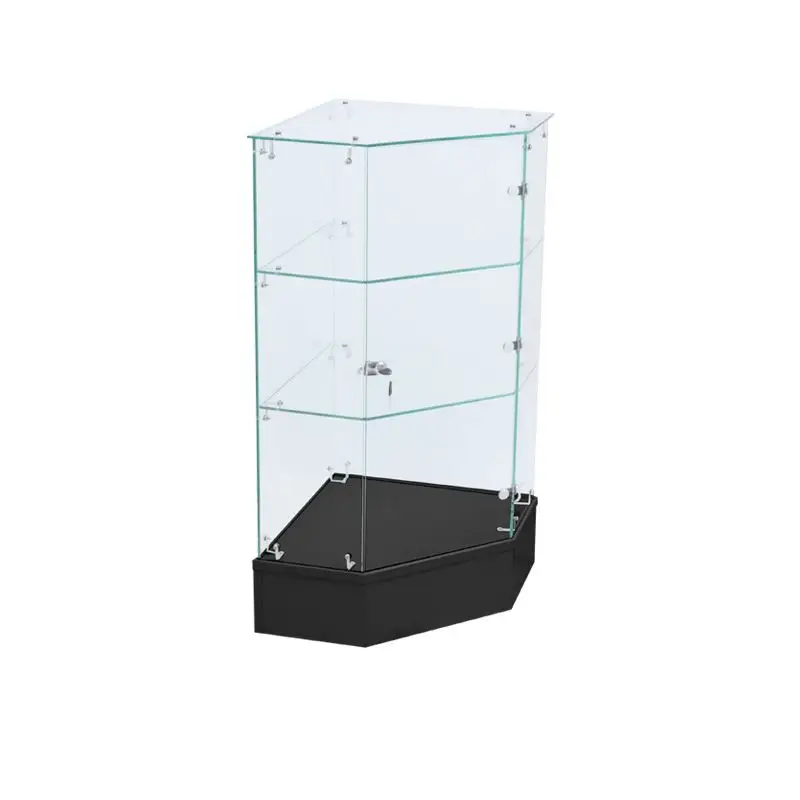 Деревянная стеклянная витрина для супермаркета