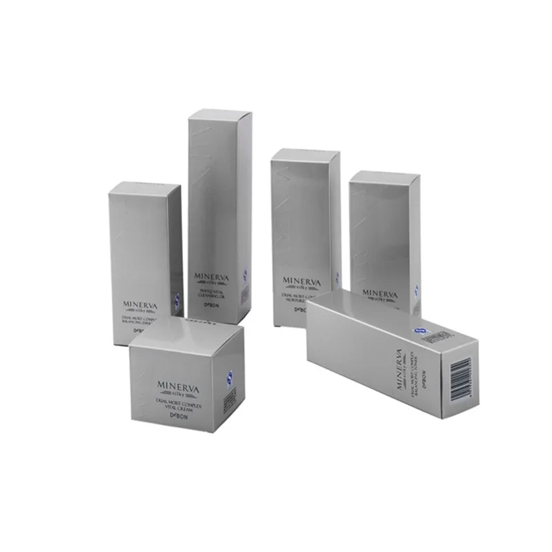 Costom printing luxury packaging cardboard store boxes for skin care products