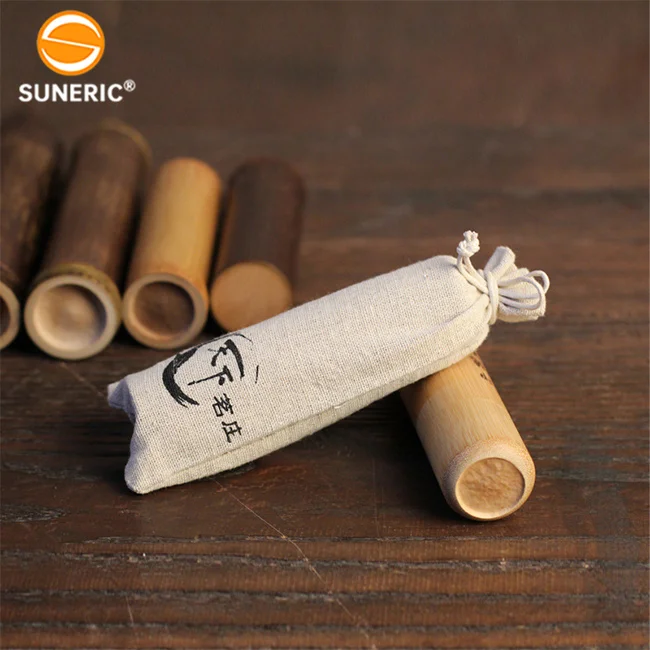 New Moisture-Proof Original Bamboo Mini Jars For Tea For Matcha Powder Portable Custom Tea Jar With Lid