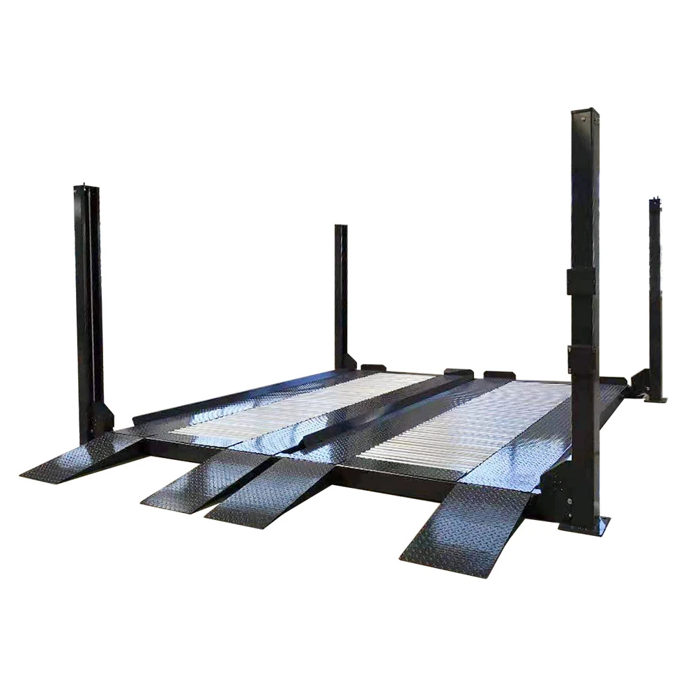 TFAUTENF 4T 4 post car parking lift system machine for 4cars parking