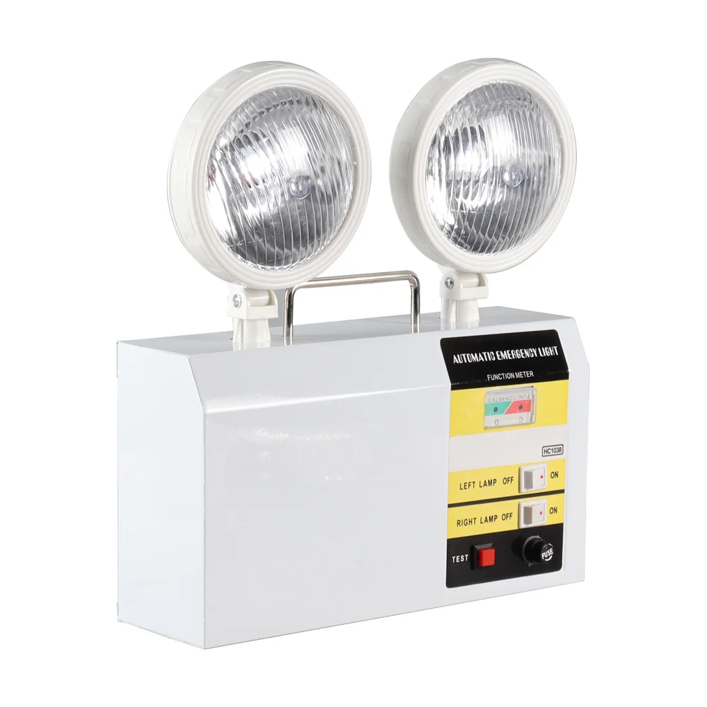 Rechargeable LED Emergency Lights Wall Mounted Lantern with Test Button Lithium Battery for BRAZIL Luminous Body Camping SMD