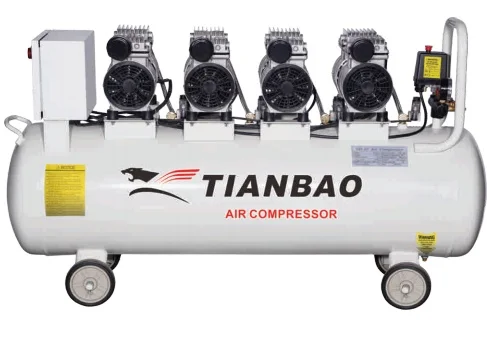 TIANBAO 8bar High Pressure Oil Free Air Compressor