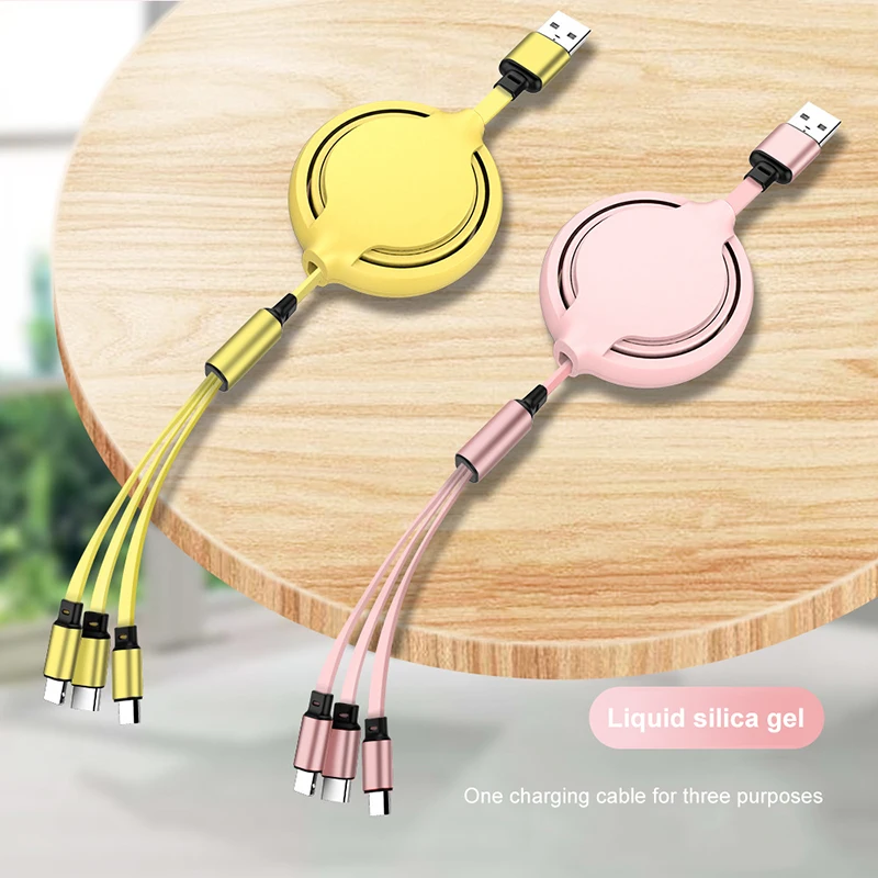  3 в 1 Usb-кабель для зарядки и передачи данных 2