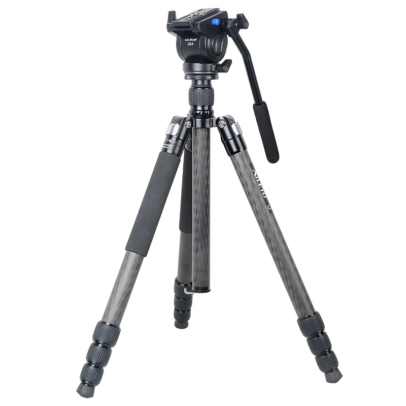 XILETU LS-4 professional Handgrip Video Photography Fluid Drag Hydraulic Tripod ball Head
