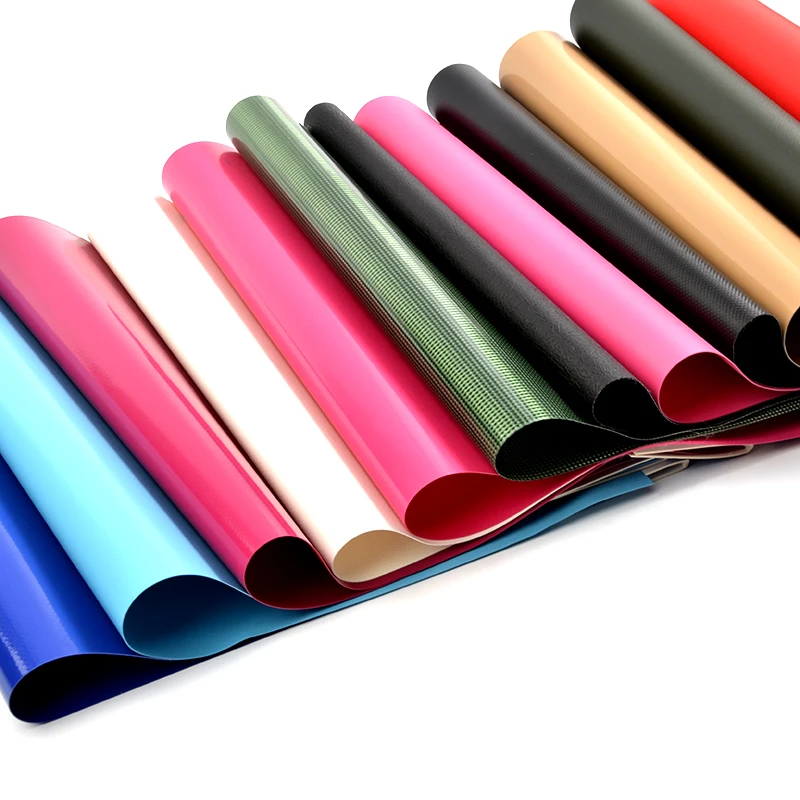 PVC and Polyester Fabric Material  for Truck Cover and Tent Fabric