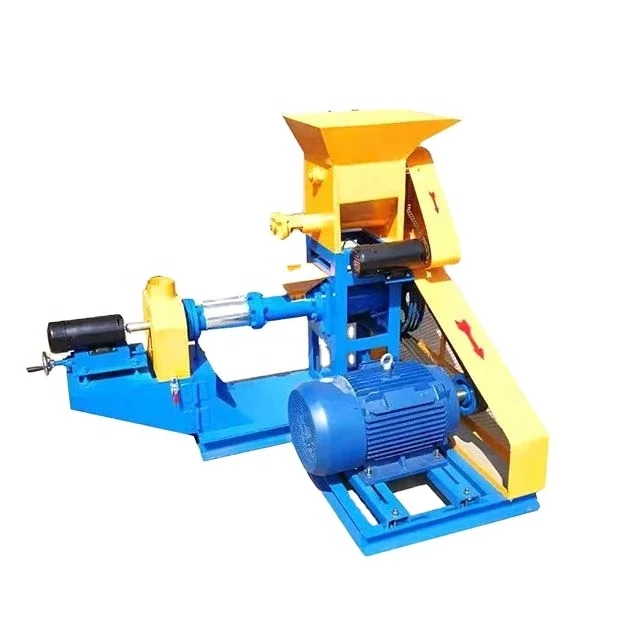 High Quality 40-120 Screw Diameter Fish Feed Production floating fish feed mill making machine